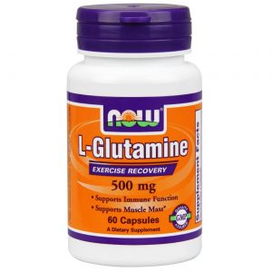 Now Foods, L-Glutamina 500 mg - 60 Cápsulas