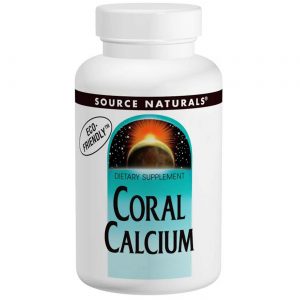 Source Naturals, Cálcio Coral de 1200 mg - 30 Comprimidos