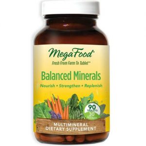 MegaFood Balanced Minerais - 90 Tabletes