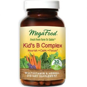 MegaFood, Complexo B para Crianças - 30 Comprimidos