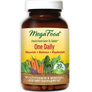 MegaFood, One Daily Multivitaminas e Minerais - 30 Tabletes
