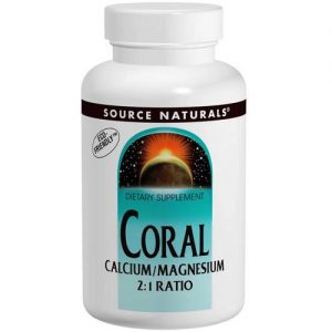 Source Naturals, Cálcio Coral / Magnésio Relação 2:1 - 45 Tabletes