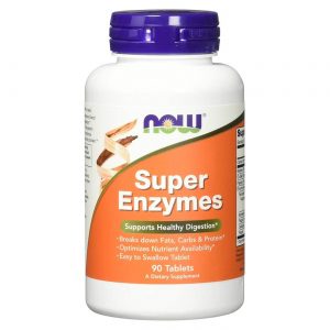 Now Foods, Super Enzimas - 90 Comprimidos