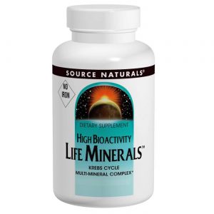 Source Naturals, Life Minerals™, Sem Ferro - 60 Tabletes