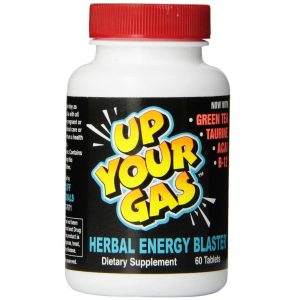 National Health Products, Up Your Gas - Blaster de Energia Herbal - 60 Comprimidos