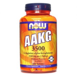 Now Foods, AAKG 3500 - 180 Tabletes