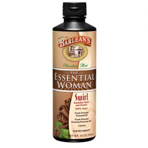 Barlean's Organic Oils, The Essential Woman, Saúde Feminina, Sabor Redemoinho de Chocolate Mentolado - 454 g (16 fl oz)
