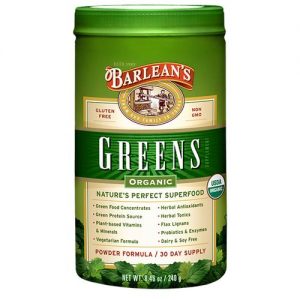 Barlean's Organic Oils, Alimentos Verdes em Pó - 240mL (9,3 oz)