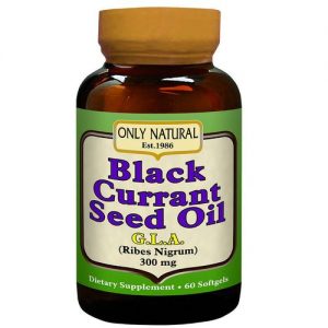 Only Natural, Óleo de Semente de Groselha Preta - 60 Cápsulas