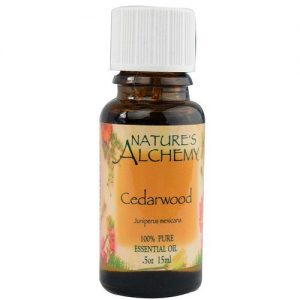 Nature's Alchemy, Óleo Essencial 100% Puro de Cedro - 0,5 oz (15mL)
