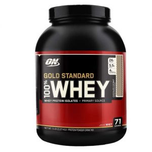 100% Whey Proteína Gold Standard Optimum Nutrition Chocolate Coconut 5 lbs / 2.27 kg