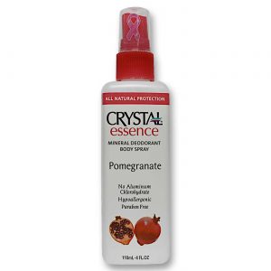 Crystal Essence, Desodorante Spray Mineral Corporal Romã - 118 ml