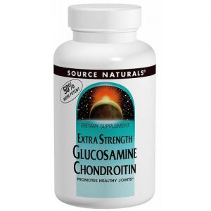 Source Naturals, Glucosamina e Condroitina Extra Forte - 120 Tabletes