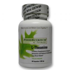Food Science of Vermont, L-Theanine - 60 Cápsulas