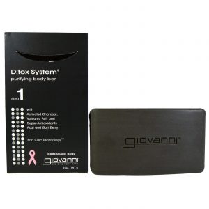 Giovanni Hair Care Products, Sabonete em Barra Purificador Corporal do Sistema Dtox - 141g