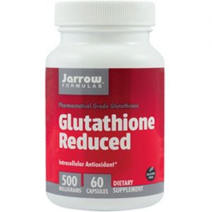 Glutationa Reduzida 500 mg Jarrow Formulas 60 Cápsulas