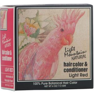 Light Mountain, Condicionador e Tonalizante Natural - 4 oz (113g)