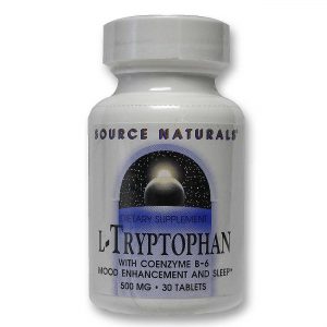 Source Naturals, L-Triptofano - 30 Tabletes