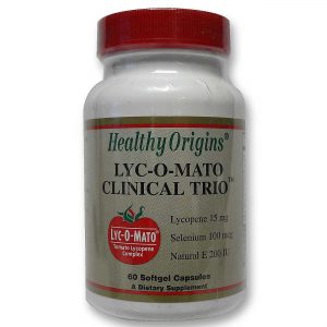 Healthy Origins, Lyc-O-Mato Clinical Trio™ - 60 Cápsulas em Gel