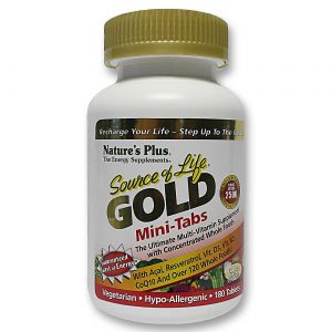 Nature's Plus, Source of Life Gold® Multivitamínico - 180 Tabletes