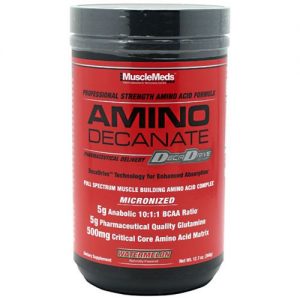 MuscleMeds Amino Decanate, Melancia - 12.7 oz