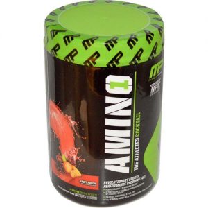 MusclePharm, Amino 1, Punch de Frutas - 32 Porções