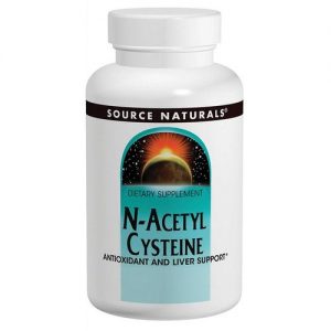 Source Naturals, N-Acetilcisteína - 1,000 mg - 30 Tabletes