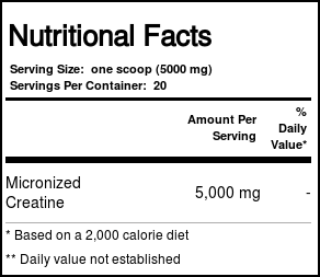 AI Sports Nutrition Micronized Cretain 100g - 20 Servings - Imagem 4