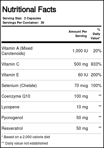 Kirkman Labs, Antioxidante, Protetor de Células, Hipoalergênico - 60 Cápsulas Vegetarianas - Imagem 4