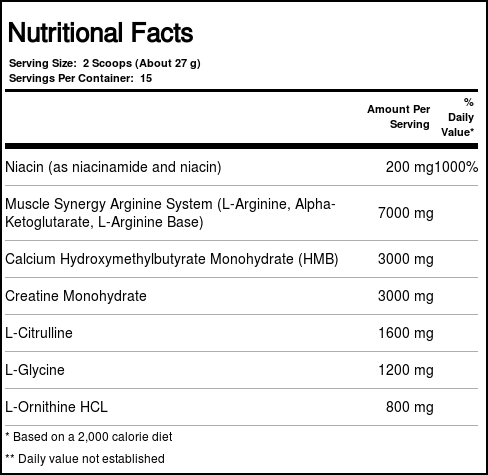 Beverly International Muscle Synergy - 403 g Powder - Imagem 2