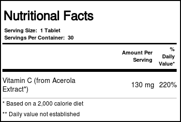 Nova Scotia Orgânicos Vitamina C - 130 mg - 30 Cápsulas - Imagem 2