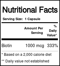 Bluebonnet Nutrition, Biotina 1,000 mcg - 90 Cápsulas Vegetarianas - Imagem 3