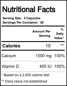 Solaray, Bisglicinato de Cálcio com Vitamina D3 - 120 Cápsulas Vegetarianas - Imagem 4