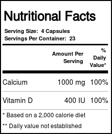 Solaray, Citrato de Cálcio com Vitamina D - 90 Cápsulas Vegetarianas - Imagem 4
