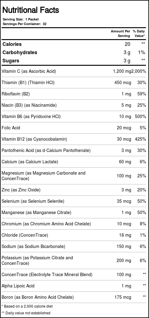 Trace Minerals Research Eletrólito Stamina Power Pak Limão Lima 32-8,9 g Pacotes - Imagem 5