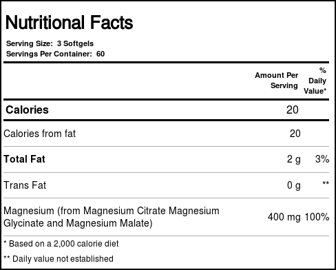 Now Foods, Citrato de Magnésio - 180 Cápsulas em Gel - Imagem 4