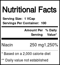 Solaray Dois Estágios Timed-Release Niacina 250 mg 100 Cápsulas - Imagem 4