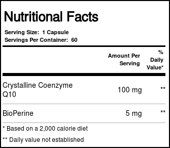 Olympian Labs, Coenzima Q10 100 mg - 60 Cápsulas Vegetarianas - Imagem 4
