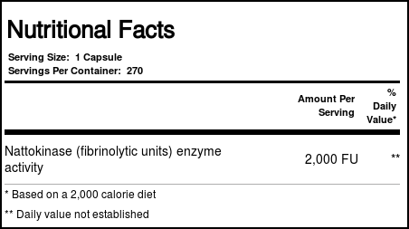 Nattokinase - Doctor's Best - 270 Cápsulas Vegetarianas - Imagem 4
