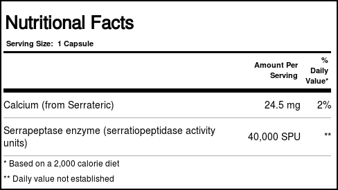 Doctor's Best, Serrapeptase - 270 Cápsulas - Imagem 3