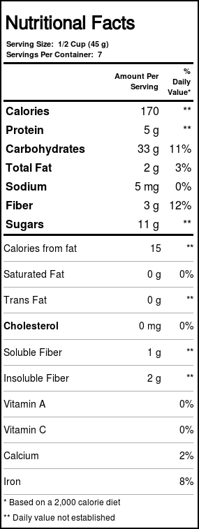 Bobs Red Mill A Apple Blueberry Granola 4 - 12 onças Bags - Imagem 3