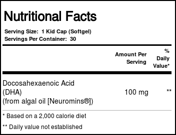 Source Naturals, Attentive DHA™ Kids - 30 Cápsulas - Imagem 4