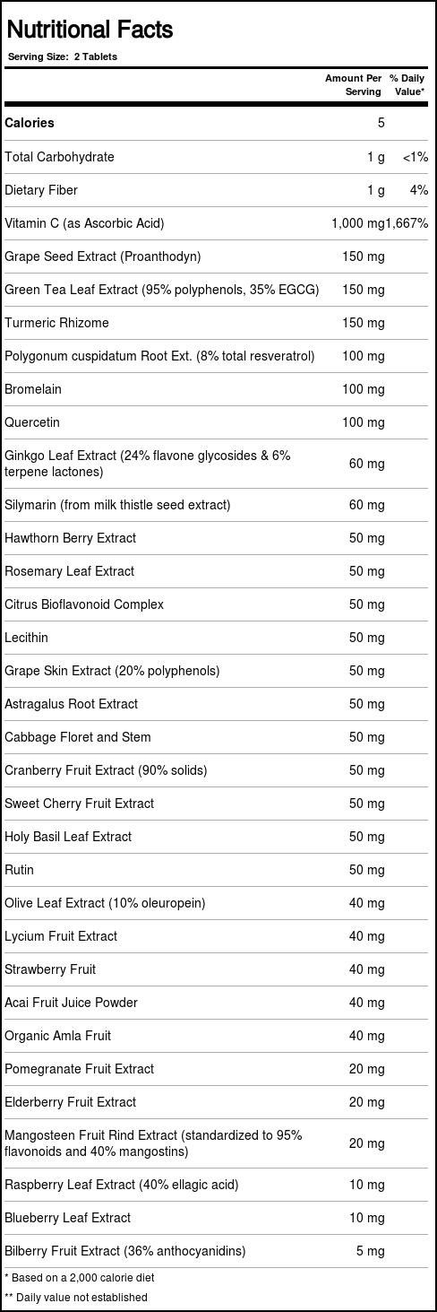 Source Naturals Berryoxidants - 30 Tabletes - Imagem 2