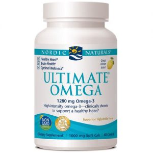 Ômega-3 1280 mg Nordic Naturals 60 Cápsulas