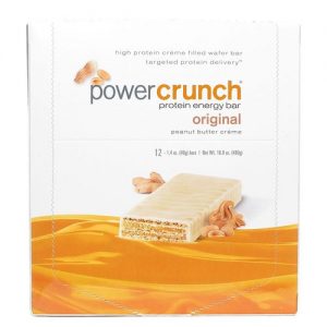 Power Crunch Bar BioNutritional Research Group Peanut Butter Creme 12 barras
