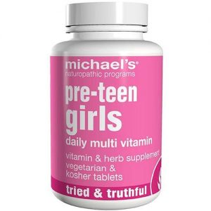Michael's, Multivitamínico Pré-Adolescentes Feminino - 120 Tabletes