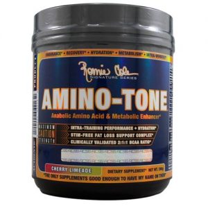 Ronnie Coleman Signature Series, Amino-Tone™, Limonada de Cereja - 390 g