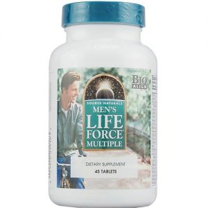 Source Naturals, Multivitamínico para Homens Men's Life Force® - 45 Tabletes