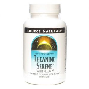 Source Naturals, Teanina Serena™ com Relora® 200 mg - 60 Tabletes