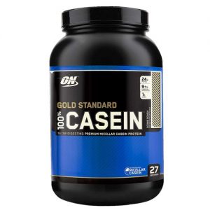 100% Caseína Gold Standard Optimum Nutrition Biscoitos N Cream 2 lbs/ 907 gr